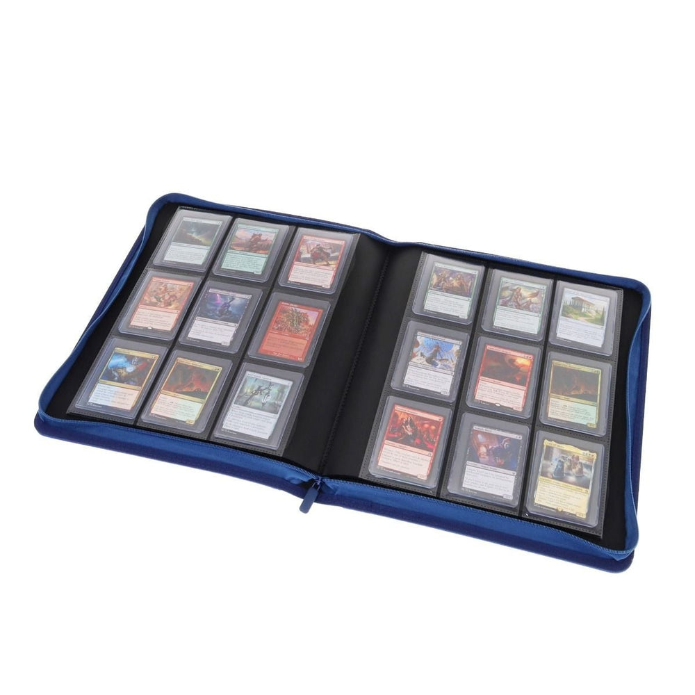 BCW: Z-Folio 9-Pocket LX - Toploader - Blue