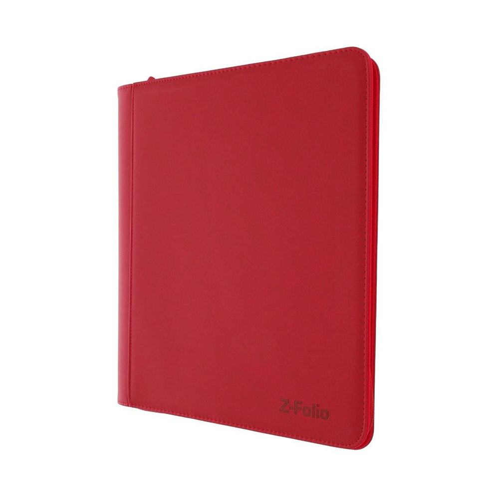 BCW: Z-Folio 9-Pocket LX - Toploader -Red