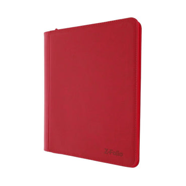BCW: Z-Folio 9-Pocket LX - Toploader -Red
