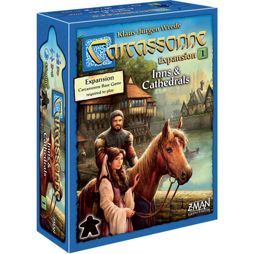Carcassonne: Expansion 1 – Inns & Cathedrals