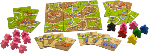 Carcassonne: Expansion 1 – Inns & Cathedrals
