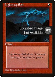 Lightning Bolt [Fourth Edition (Foreign Black Border)]
