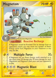 Magneton (22/92) [EX: Legend Maker]