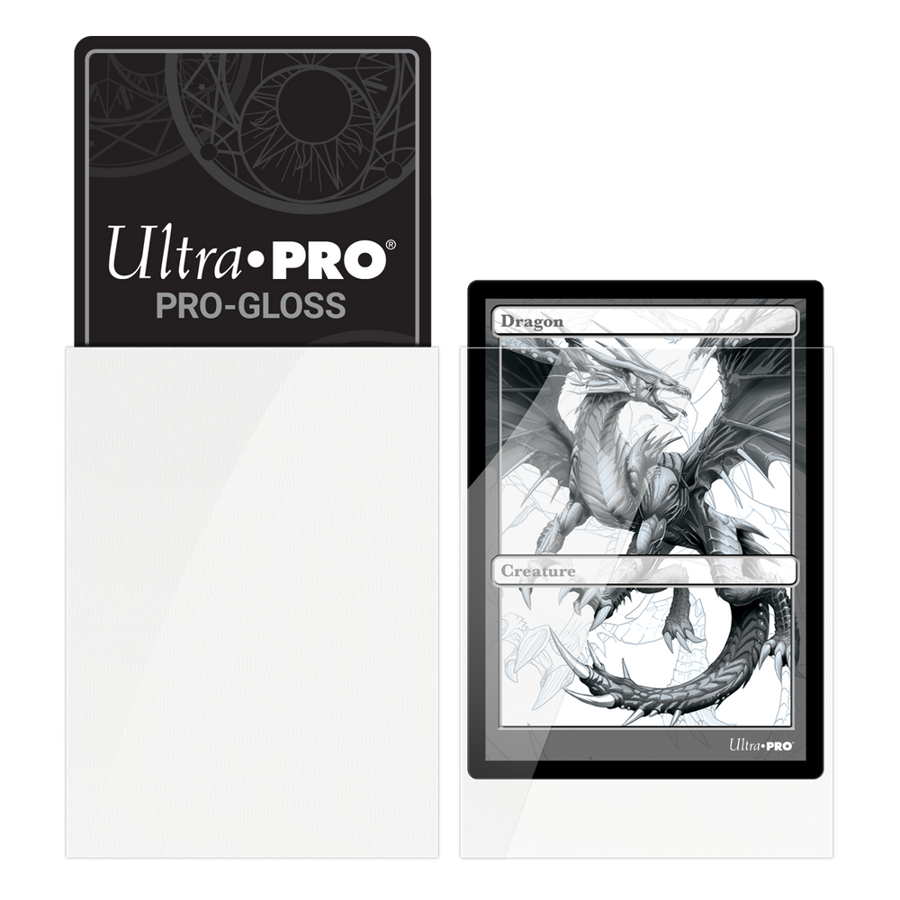 Ultra PRO: Standard 50ct Sleeves - PRO-Gloss (White)