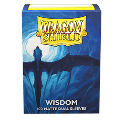 Dragon Shield: Standard 100ct Sleeves - Wisdom (Dual Matte)