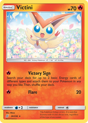 Victini (26/236) [Sun & Moon: Unified Minds]