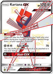 Kartana GX (SV73/SV94) [Sun & Moon: Hidden Fates - Shiny Vault]