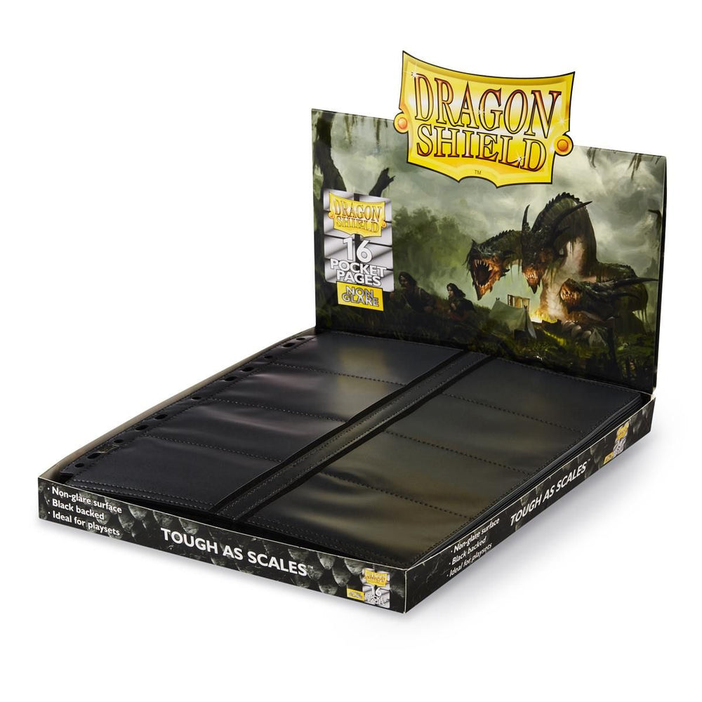 Dragon Shield: 16-Pocket Pages - Double Sided (Center-Loaded Non-Glare)