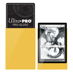 Ultra PRO: Standard 50ct Sleeves - PRO-Gloss (Yellow)