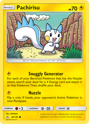 Pachirisu (49/156) [Sun & Moon: Ultra Prism]