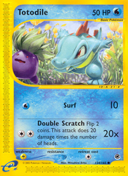 Totodile (134/165) [Expedition: Base Set]