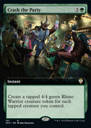 Crash the Party (Extended Art) [Streets of New Capenna Commander]