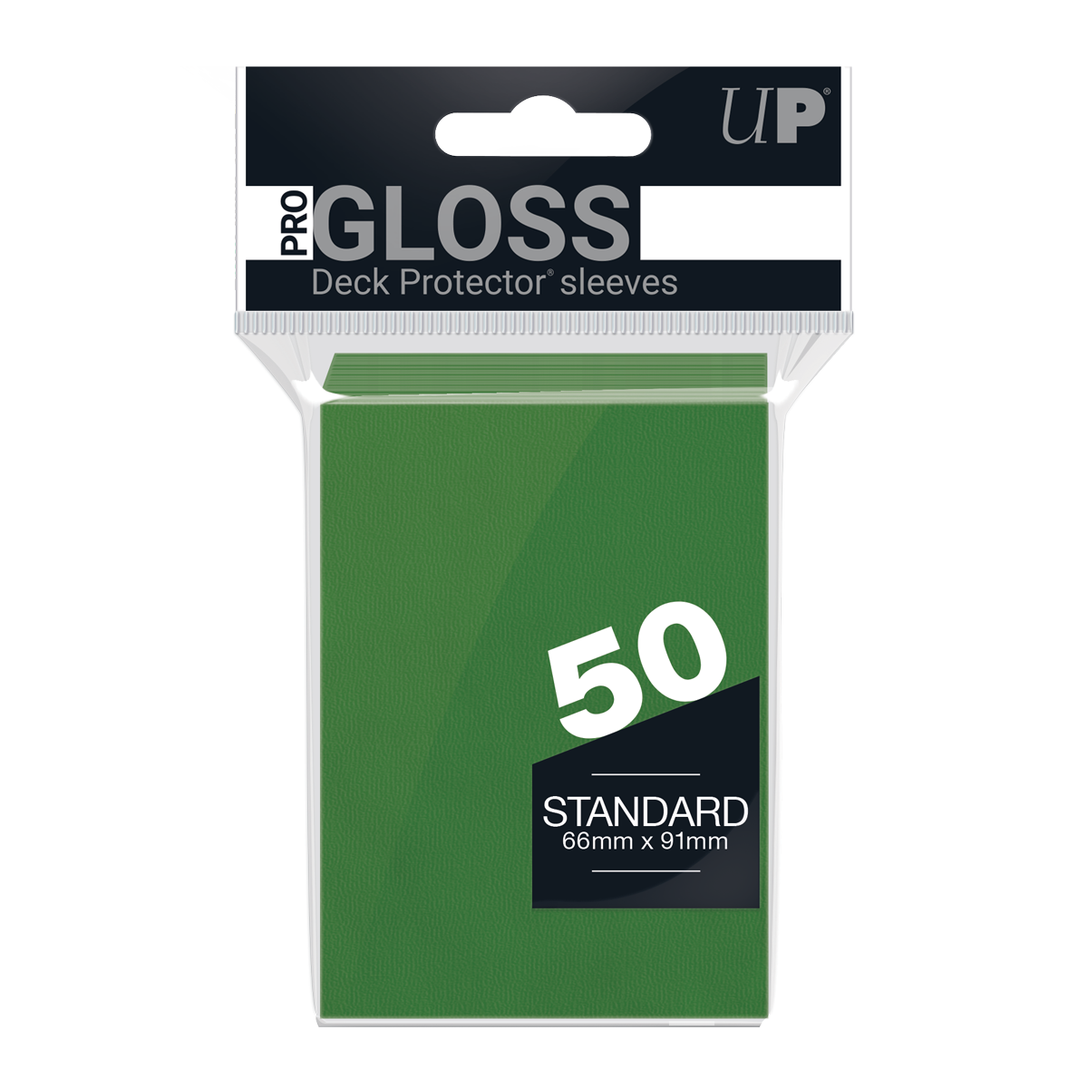 Ultra PRO: Standard 50ct Sleeves - PRO-Gloss (Green)