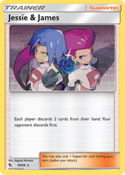 Jessie & James (58/68) [Sun & Moon: Hidden Fates]