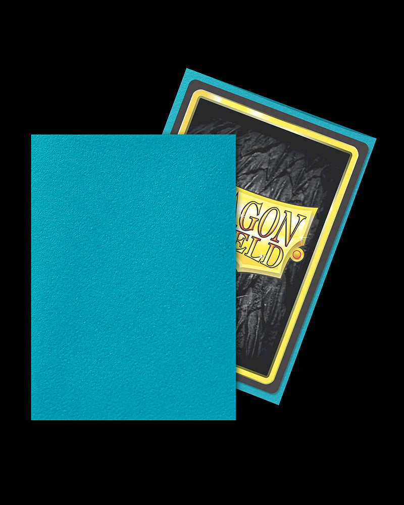 Dragon Shield: Standard 100ct Sleeves - Turquoise (Matte)