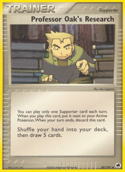 Professor Oak's Research (80/101) [EX: Dragon Frontiers]