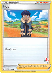 Hop (165/202) (Cinderace Stamp #28) [Battle Academy 2022]