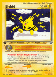 Elekid (22/111) [Neo Genesis 1st Edition]