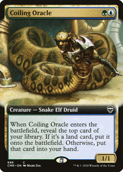 Coiling Oracle (Extended Art) [Commander Legends]