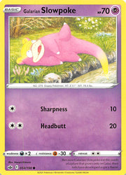 Galarian Slowpoke (054/198) [Sword & Shield: Chilling Reign]