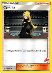 Cynthia (119/156) (Charizard Stamp #50) [Battle Academy 2020]