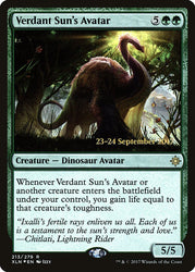 Verdant Sun's Avatar [Ixalan Prerelease Promos]