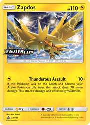 Zapdos (SM159) [Sun & Moon: Black Star Promos]