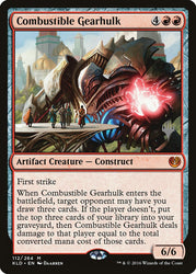 Combustible Gearhulk (Promo Pack) [Kaladesh Promos]