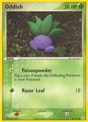 Oddish (68/101) [EX: Hidden Legends]