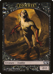 Zombie Token [Magic 2014 Tokens]