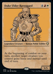 Duke Ulder Ravengard (Showcase) [Commander Legends: Battle for Baldur's Gate]