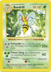 Beedrill (17/102) [Base Set Shadowless Unlimited]