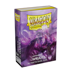 Dragon Shield: Japanese Size 60ct Sleeves - Wraith (Dual Matte)