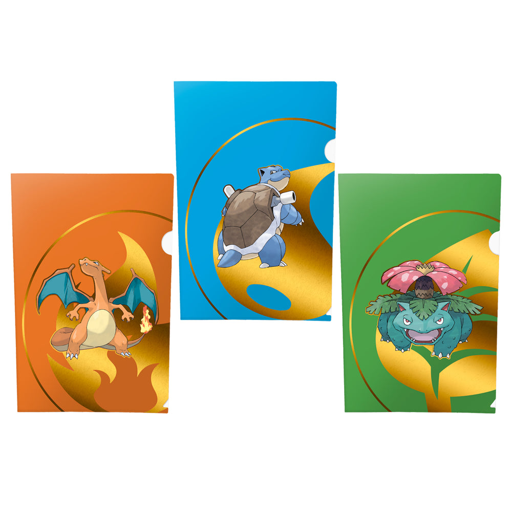 Ultra PRO: Tournament Portfolios - 3-Pack (Blastoise, Venusaur, & Charizard)