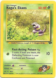 Koga's Ekans (77/132) [Gym Challenge Unlimited]