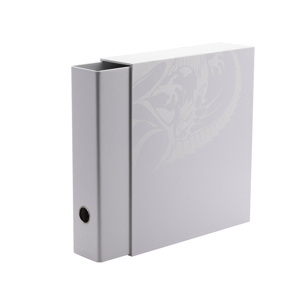 Dragon Shield: Slipcase Binder - Sanctuary (White)