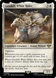 Gandalf, White Rider [The Lord of the Rings: Tales of Middle-Earth Prerelease Promos]