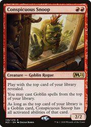Conspicuous Snoop (Promo Pack) [Core Set 2021 Promos]