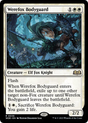 Werefox Bodyguard (Promo Pack) [Wilds of Eldraine Promos]