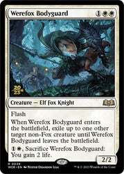 Werefox Bodyguard [Wilds of Eldraine Prerelease Promos]