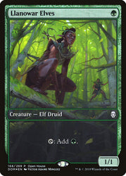 Llanowar Elves (Open House) [Dominaria Promos]