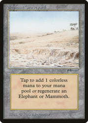 Elephant Graveyard [Arabian Nights]