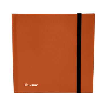 Ultra PRO: 12-Pocket PRO-Binder - Eclipse (Pumpkin Orange)