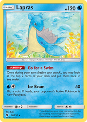 Lapras (56/214) [Sun & Moon: Lost Thunder]