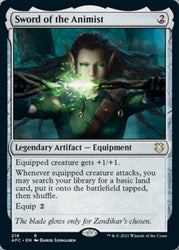 Sword of the Animist [Dungeons & Dragons: Adventures in the Forgotten Realms Commander]