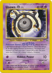 Unown [M] (49/75) [Neo Discovery Unlimited]