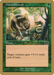 Giant Growth (Matt Linde) [World Championship Decks 1999]