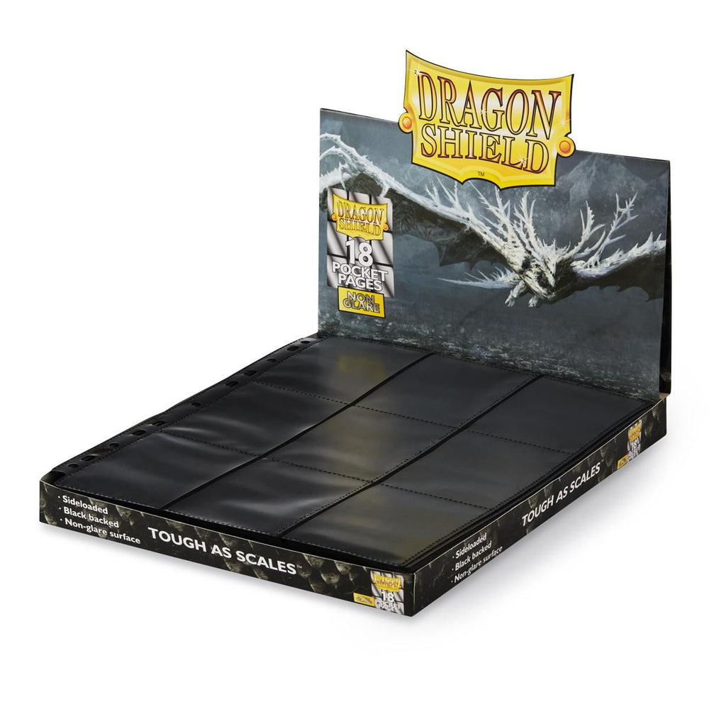 Dragon Shield: 18-Pocket Pages - Double Sided (Center-Loaded Non-Glare)