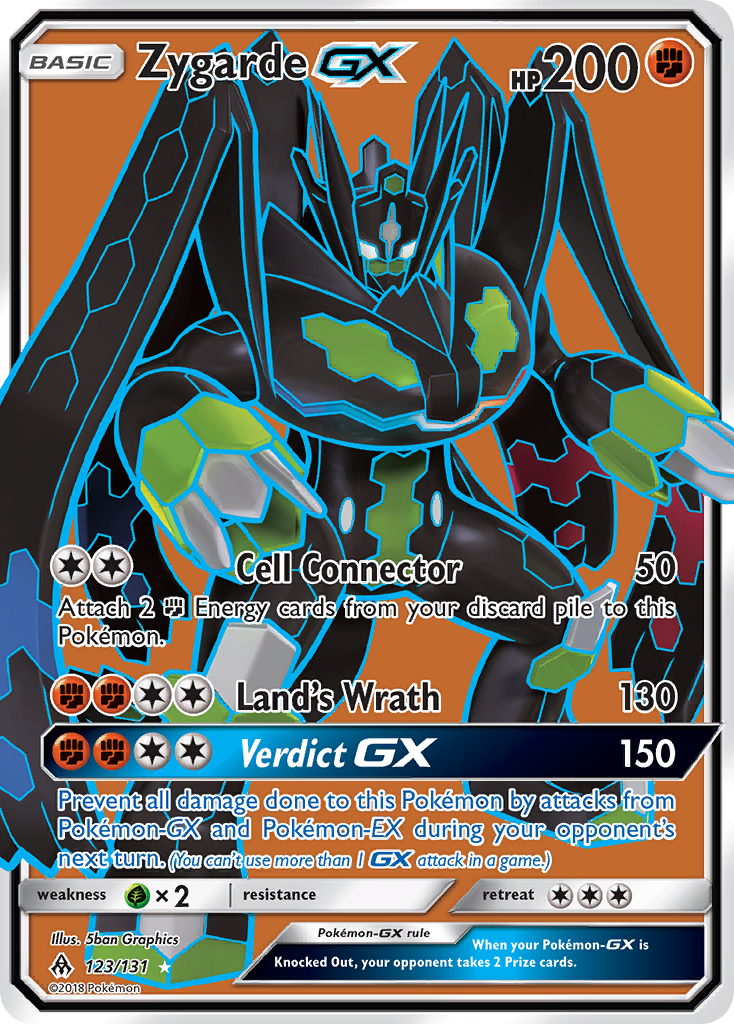 Zygarde GX (123/131) [Sun & Moon: Forbidden Light]