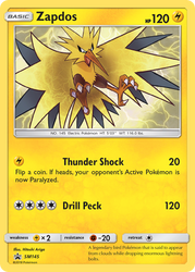 Zapdos (SM145) [Sun & Moon: Black Star Promos]